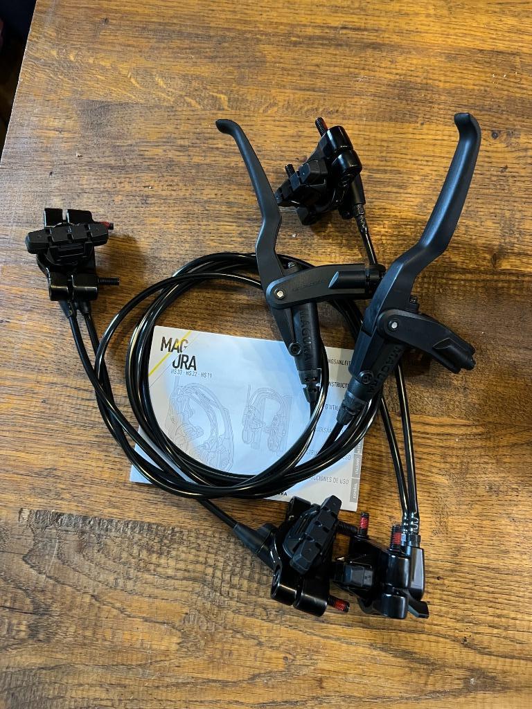 Magura HS11 remset voor en achter met adapters, Ophalen of Verzenden, Nieuw
