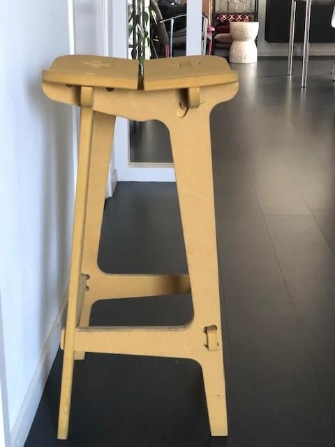 Fabrikoos, showmodel Kruk - 60%, Ophalen, 60 tot 90 cm, Nieuw, 1 kruk