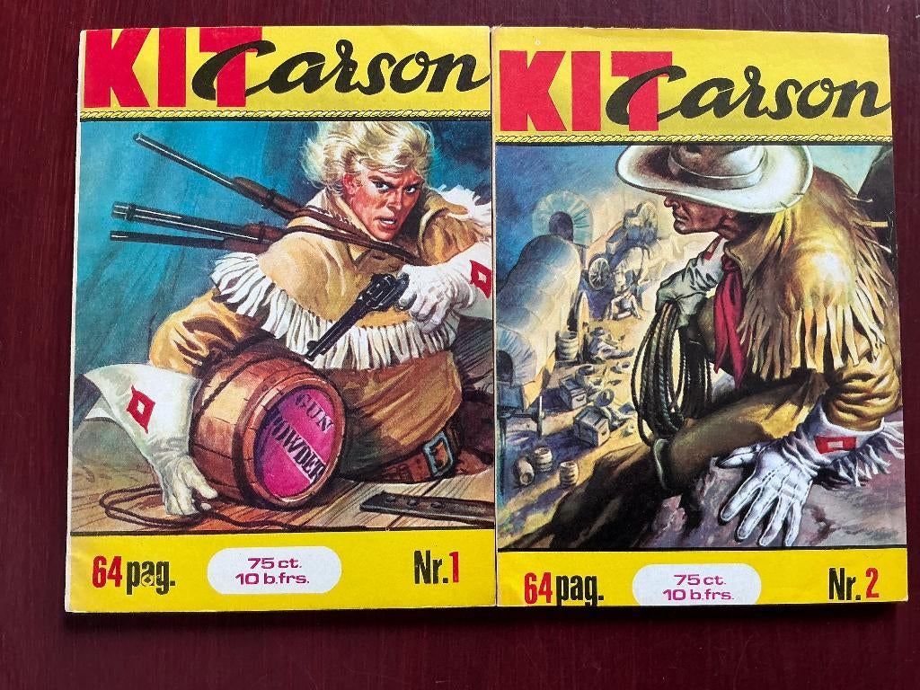Kit Carson, Complete serie of reeks, Ophalen of Verzenden, Gelezen