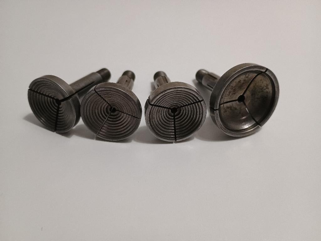 Kom spantangen 8mm, Doe-het-zelf en Verbouw, Draaibanken, Gebruikt, Metaaldraaibank, Ophalen
