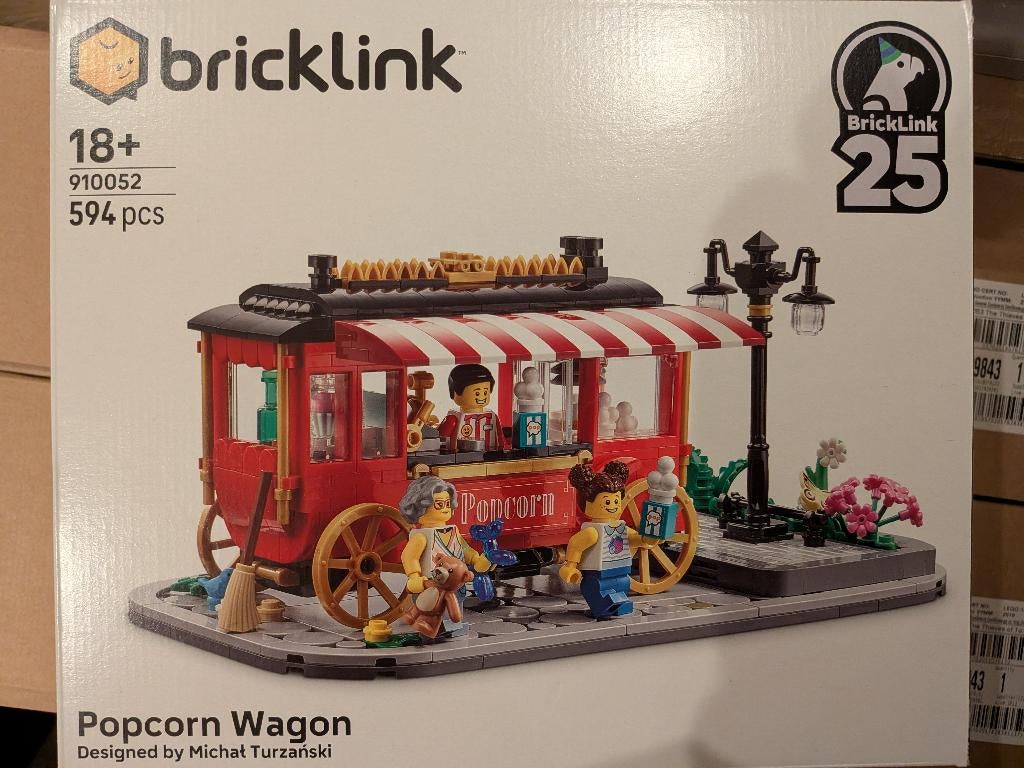 Lego bricklink popcorn 910052, Ophalen, Nieuw, Complete set, Lego