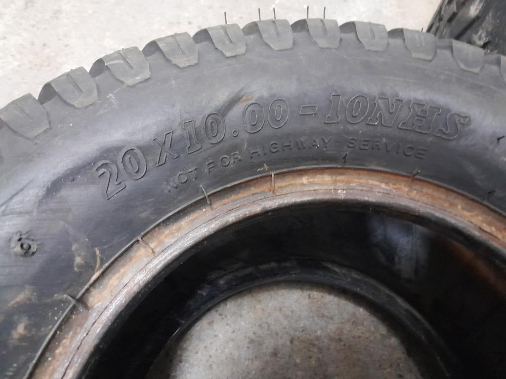 Banden en Velgen Set - 20x10.00-10NHS, Overig, Overige, Gebruikt, Overige