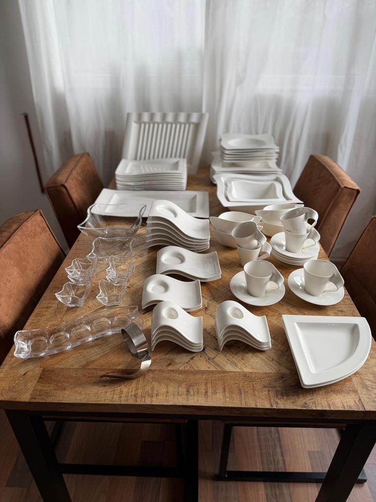 Villeroy & Boch - New Wave - diverse items, Ophalen of Verzenden, Overige stijlen, Porselein, Schaal of Schalen