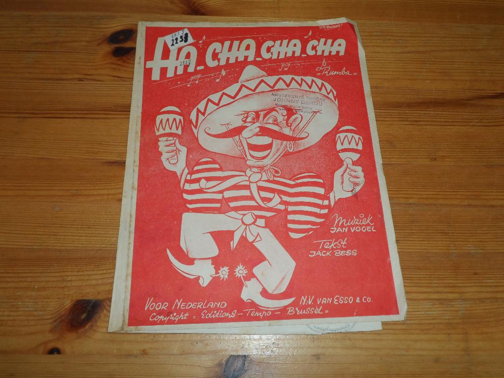 Ha cha cha cha - jan vogel / jack bess, Zang, Gebruikt, Ophalen of Verzenden, Artiest of Componist