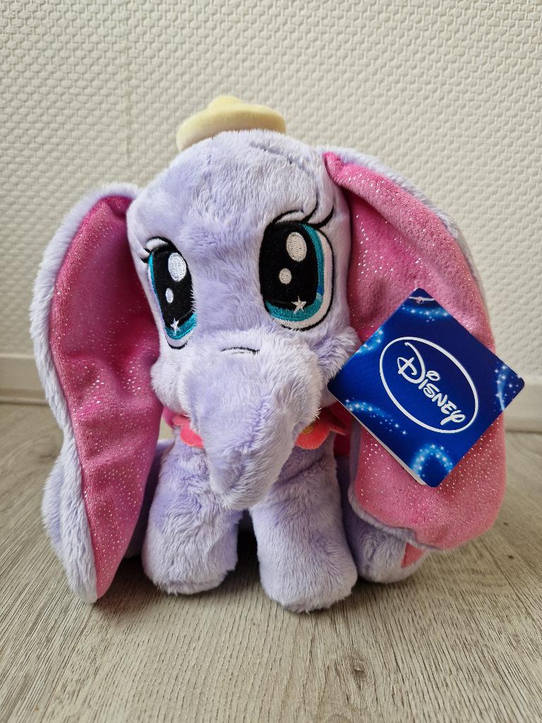 Disney Glamour Pets Dumbo knuffel, Kinderen en Baby's, Speelgoed | Knuffels en Pluche, Ophalen of Verzenden, Nieuw, Overige typen