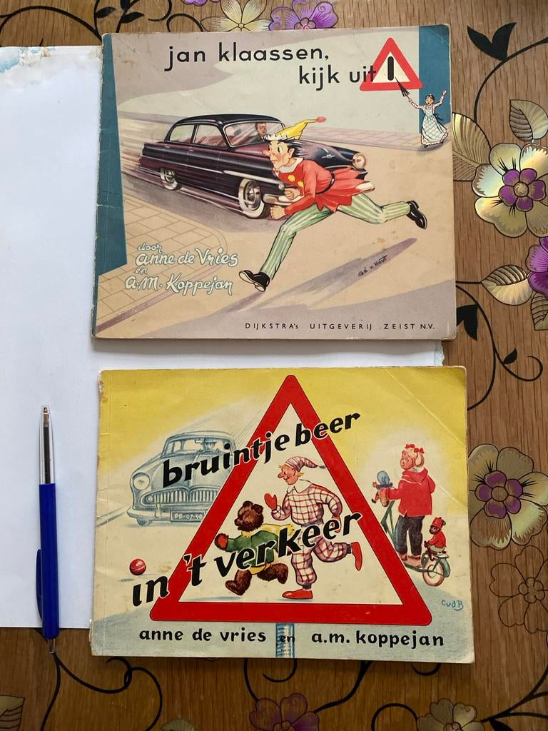 Oude kinderboeken: Jan Klaassen & Bruintje Beer, Ophalen of Verzenden, Gelezen, Sprookjes
