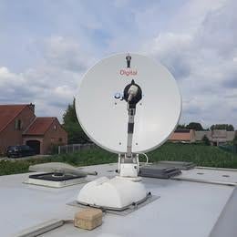 automatische schotelantenne mobilhome, Audio, Tv en Foto, Schotelantennes, Ophalen, Gebruikt, (Schotel)antenne, Overige merken