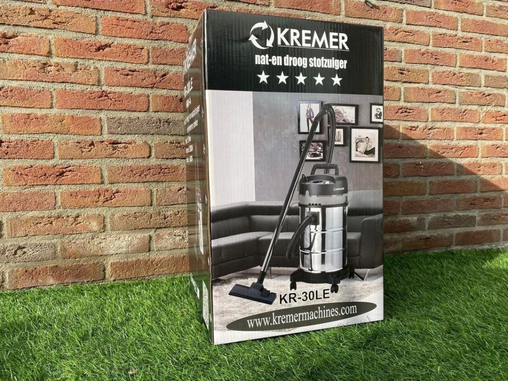 Stofzuiger 30 liter - Kremer - NIEUW leverbaar!, Witgoed en Apparatuur, Stofzuigers, Ophalen, G, G, G