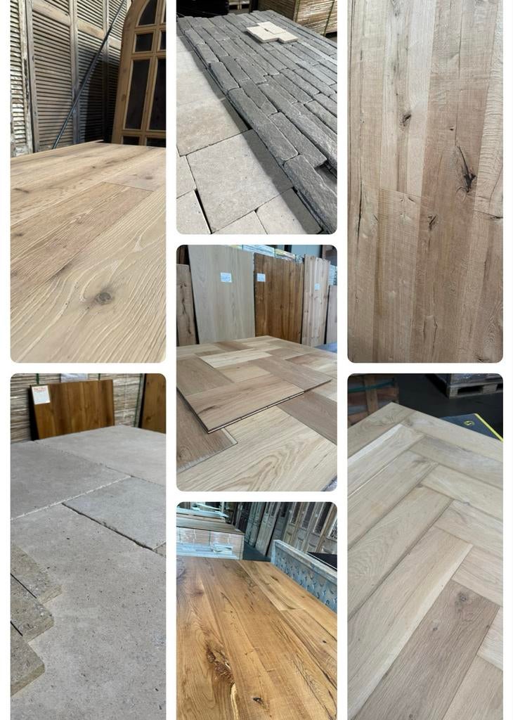 Bourgondische dallen Houten vloeren  parket VLOER AANBIEDING, Overige typen, Nieuw, Ophalen of Verzenden, 10 m² of meer