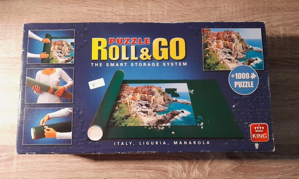 King Puzzel Roll & Go - 1000 stukjes- Manarola, Italië, Hobby en Vrije tijd, Denksport en Puzzels, 500 t/m 1500 stukjes, Ophalen