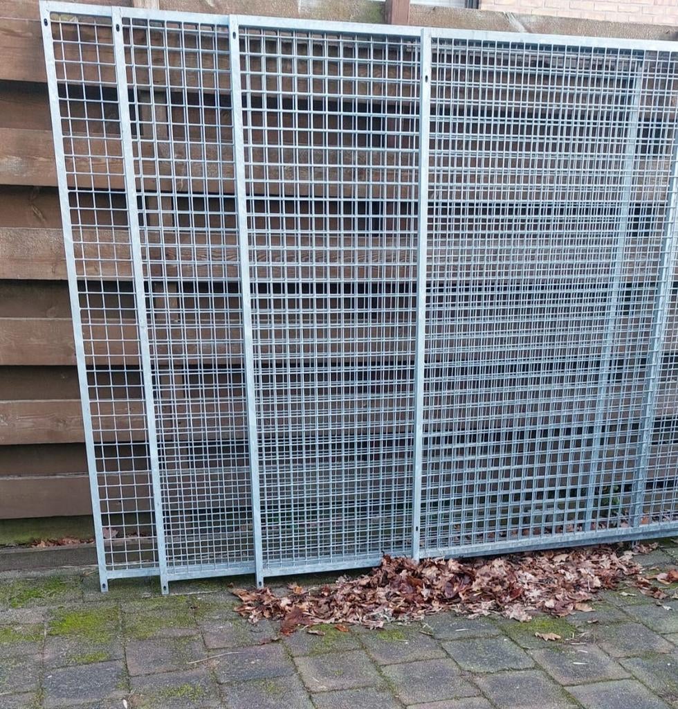 Stalen gegalvaniseerde hekken voor kattenverblijf, Dieren en Toebehoren, Katten-accessoires, Ophalen