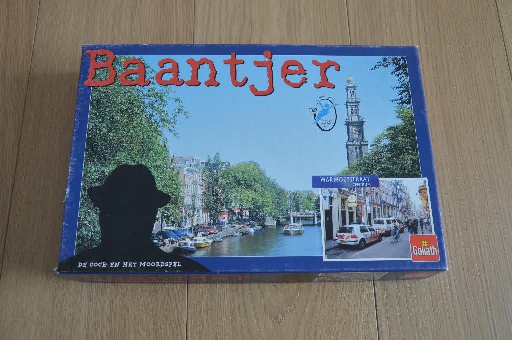 Baantjer - De Cock en het moordspel, Een of twee spelers, Ophalen of Verzenden, Gebruikt, Goliath