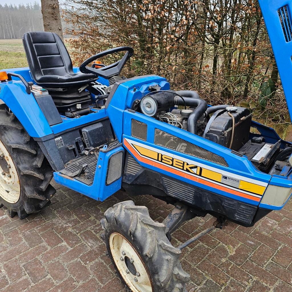 Minitrekker mooie Iseki Landhope 185 Tractor, Zakelijke goederen, Agrarisch | Tractoren, Overige merken, Gebruikt, Tot 2500, Ophalen of Verzenden