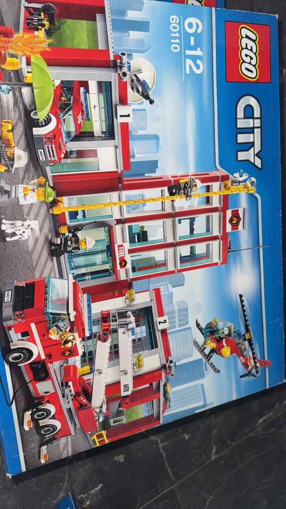Brandweerkazerne, Ophalen, Zo goed als nieuw, Lego