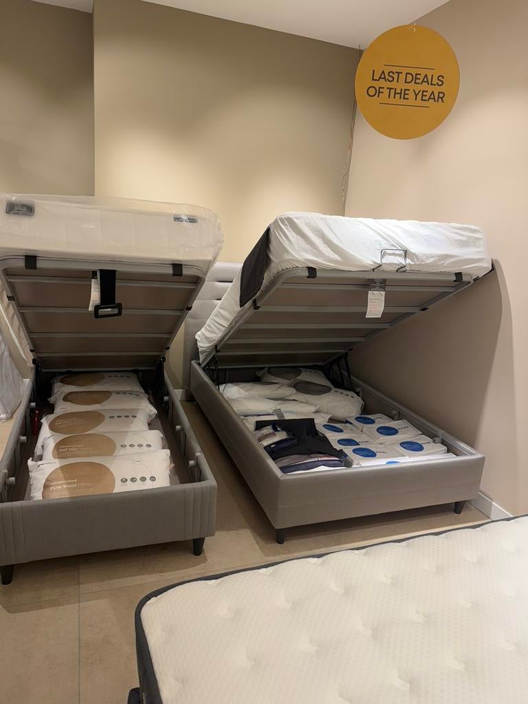 Nano baza incl matras 90x200 BETAAL IN 3 DELEN 165,- in3, Huis en Inrichting, 90 cm, Eenpersoons, Nieuw, Ophalen of Verzenden