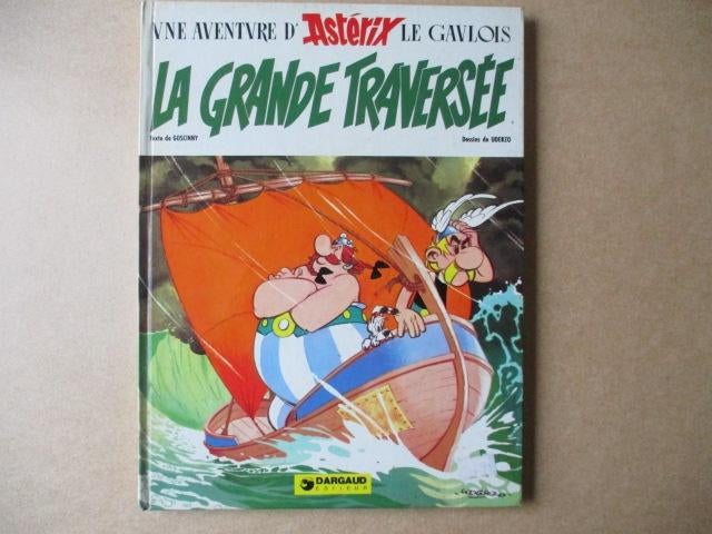 adv9091 asterix la grande traversee hc, Eén stripboek, Ophalen, Gelezen