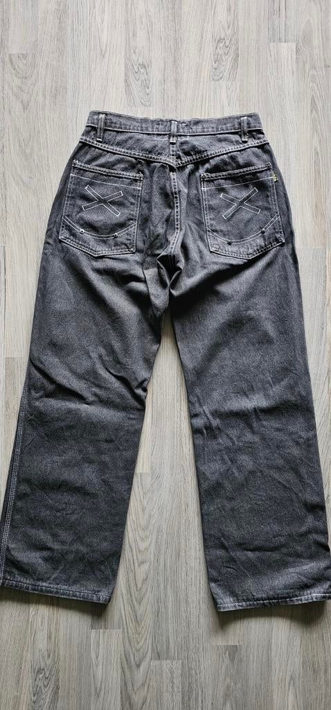 Vintage zwarte ZUMO jeans wijde pijp, Maat 38/40 (M), ZUMO, Zwart, Ophalen of Verzenden