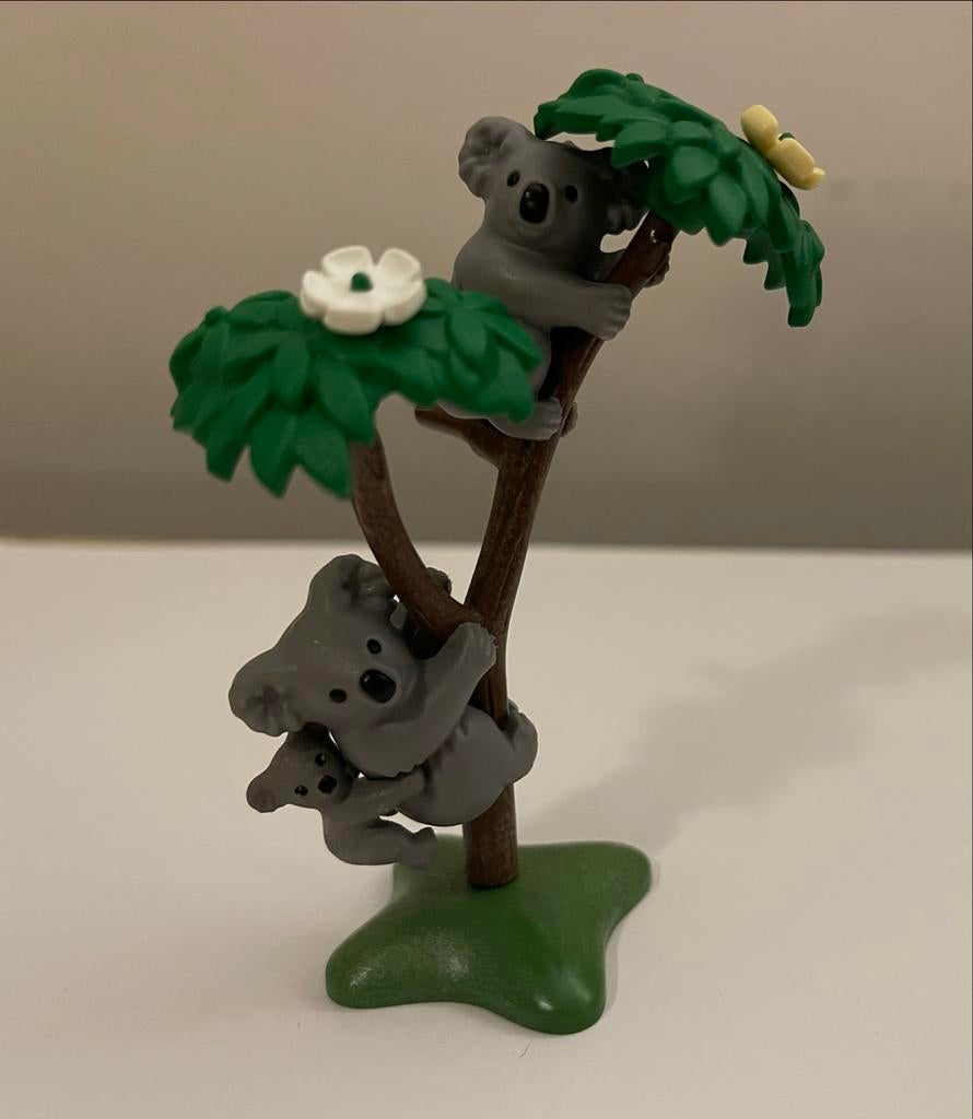 Playmobil Koala's met baby in boom 6654, Kinderen en Baby's, Speelgoed | Playmobil, Ophalen, Zo goed als nieuw, Complete set
