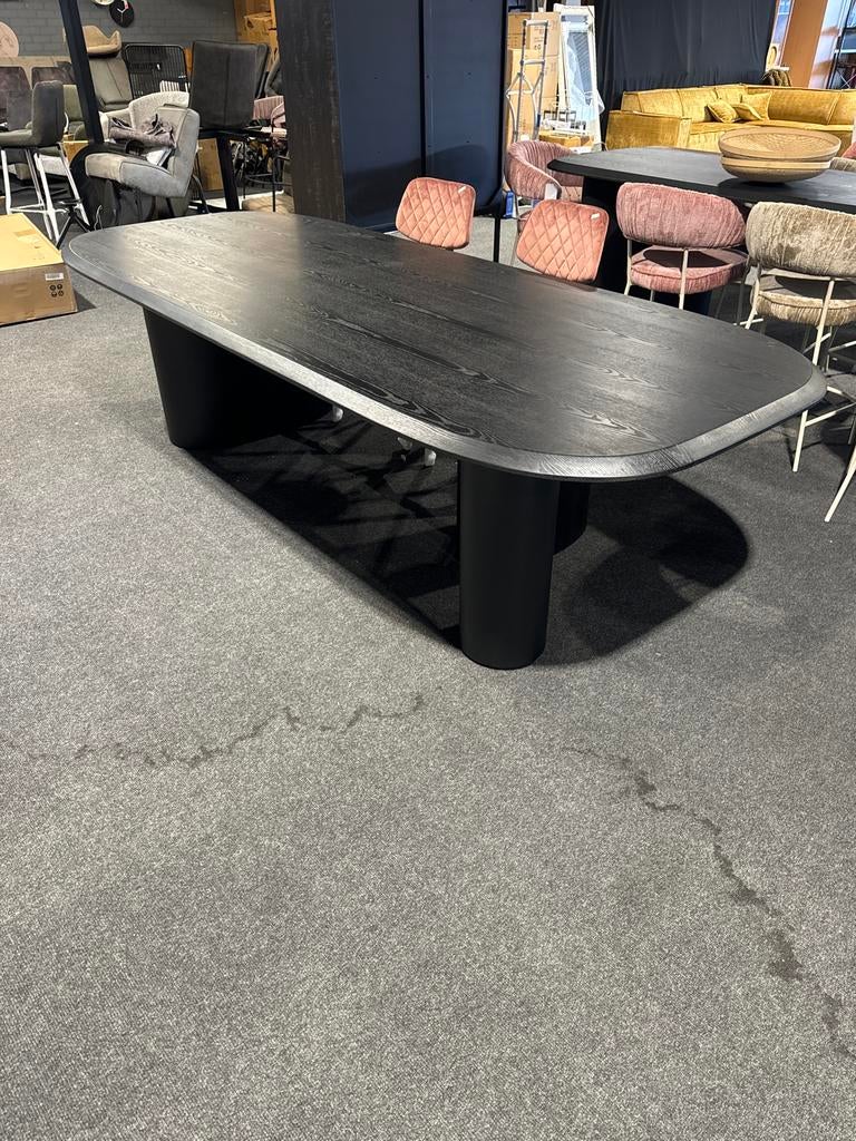 Eleonora Walter eettafel 3 meter - showroommodel korting, 100 tot 150 cm, Eikenhout, 200 cm of meer, Ophalen of Verzenden