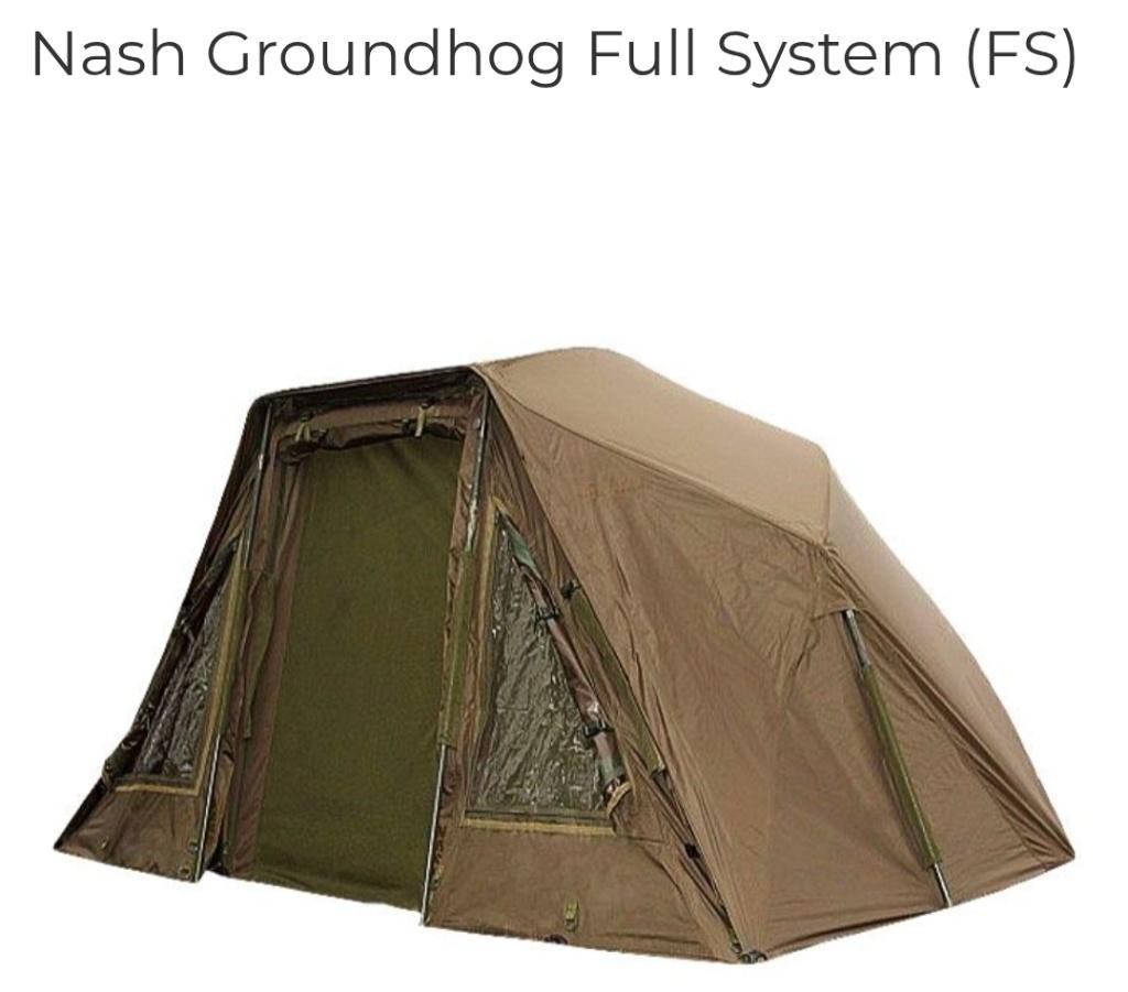 Nash Grondhog Full System Brolly (nieuw) Tent, Ophalen, Nieuw, Overige typen