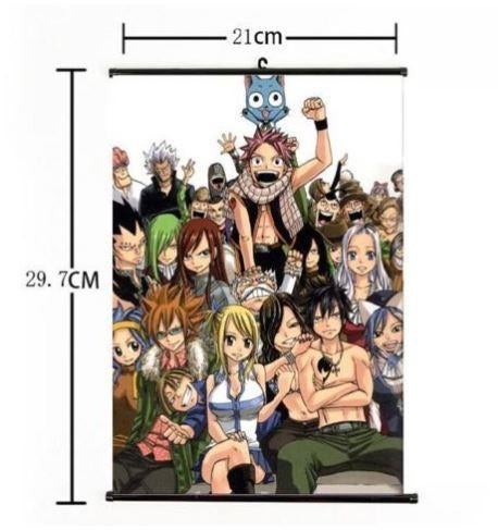 MANGA ANIME | Fairy Tail | Wall scroll, Ophalen of Verzenden, Nieuw, Tv, Poster
