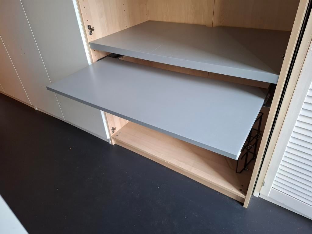 Bureaublad voor Pax kast Ikea, Ophalen of Verzenden, 50 tot 75 cm, 50 tot 100 cm, 200 cm of meer
