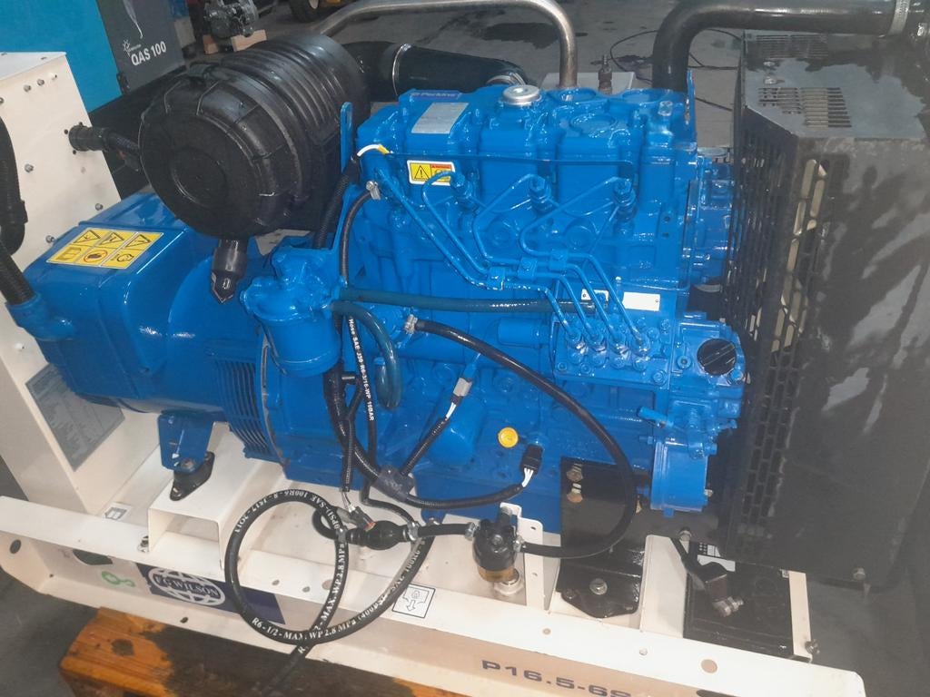 Wilson 16 kva generator met perkins 4 cilinder nieuw, Ophalen, Elektrisch startend, Dieselolie, Nieuw