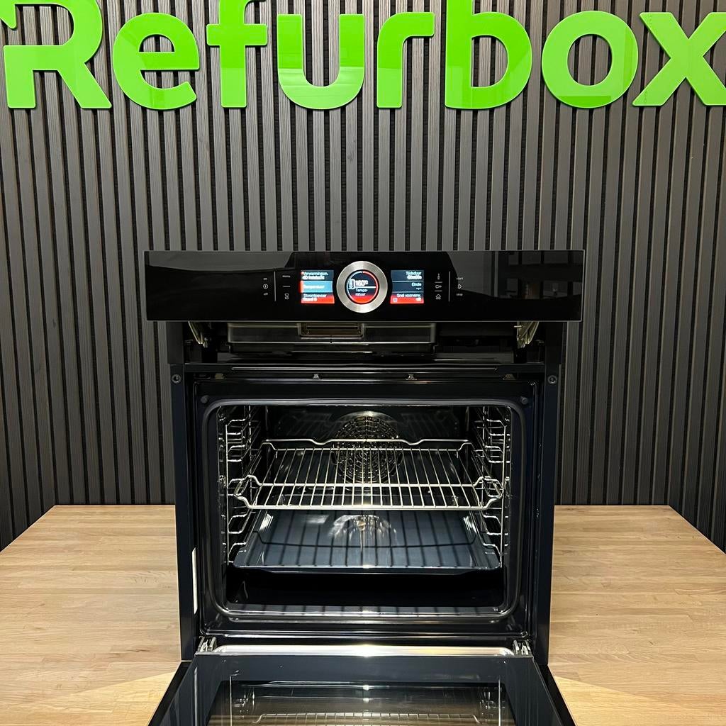 Bosch Serie 8 inbouw combi stoomoven, Hete lucht, Refurbished, Oven met grill, Inbouw