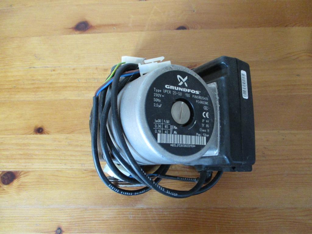 POMP GRUNDFOS UPER 25-50 130MM, Doe-het-zelf en Verbouw, Gebruikt, Minder dan 30 cm, Overige typen, Minder dan 60 cm