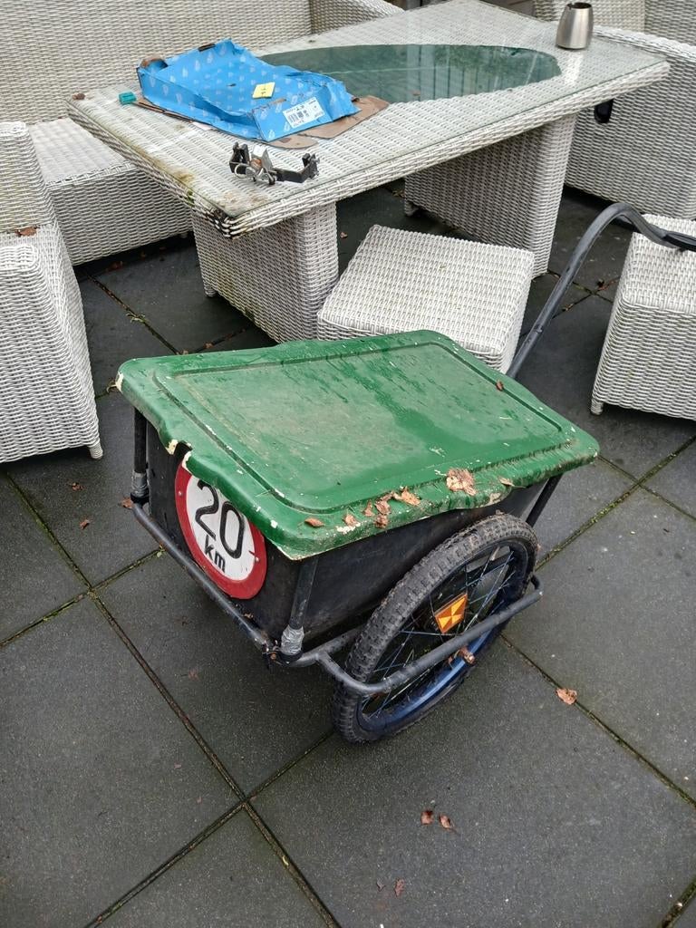 Goede Fietskar te koop - Bieden vanaf 50 euro, Gebruikt, Vering, Bagagekar, Ophalen of Verzenden