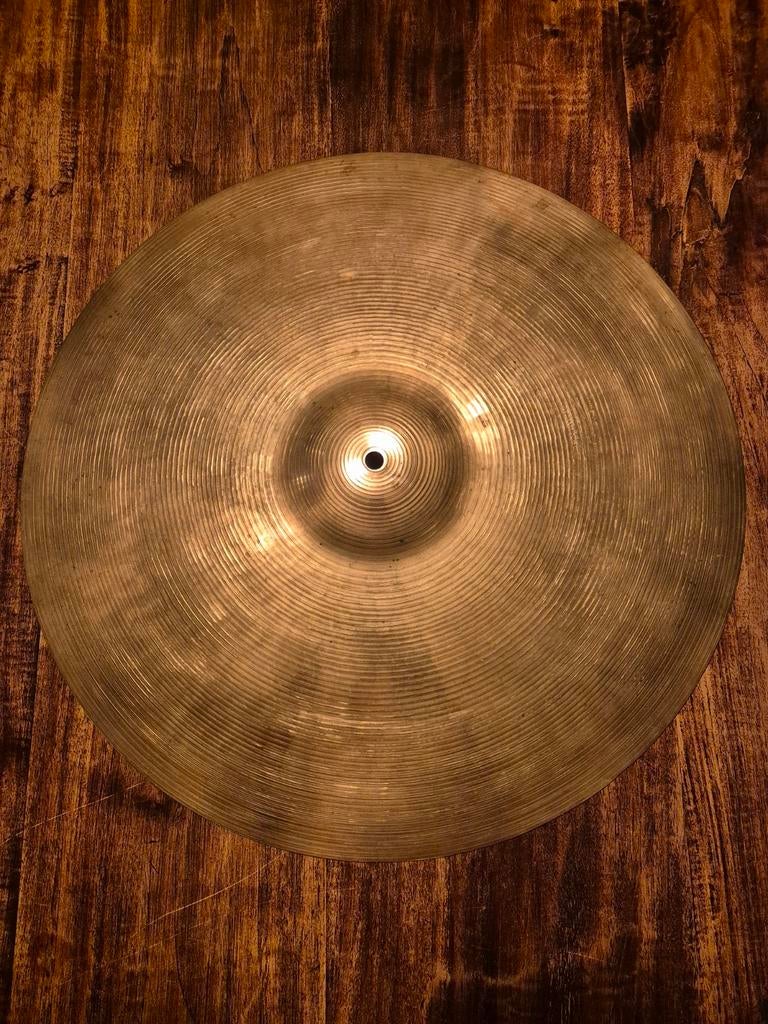 Paiste Formula 602 20" Ride Bekken (1963) - Zeldzaam!, Muziek en Instrumenten, Drumstellen en Slagwerk, Gebruikt, Overige merken