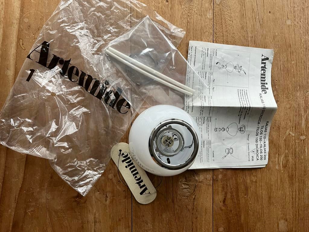 2x Artemide Kalias 1990 Nieuw in Doos, Ophalen of Verzenden, Nieuw, Overige fittingen, Overige typen