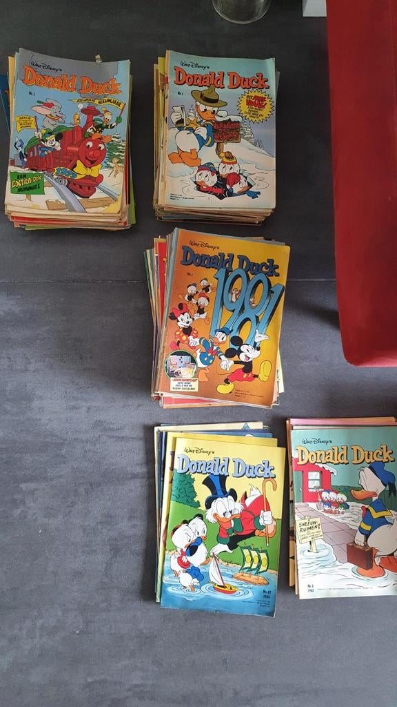 Vintage Donald Duck Jaargangen vanaf jaren 70, Complete serie of reeks, Ophalen of Verzenden, Gelezen, Walt Disney