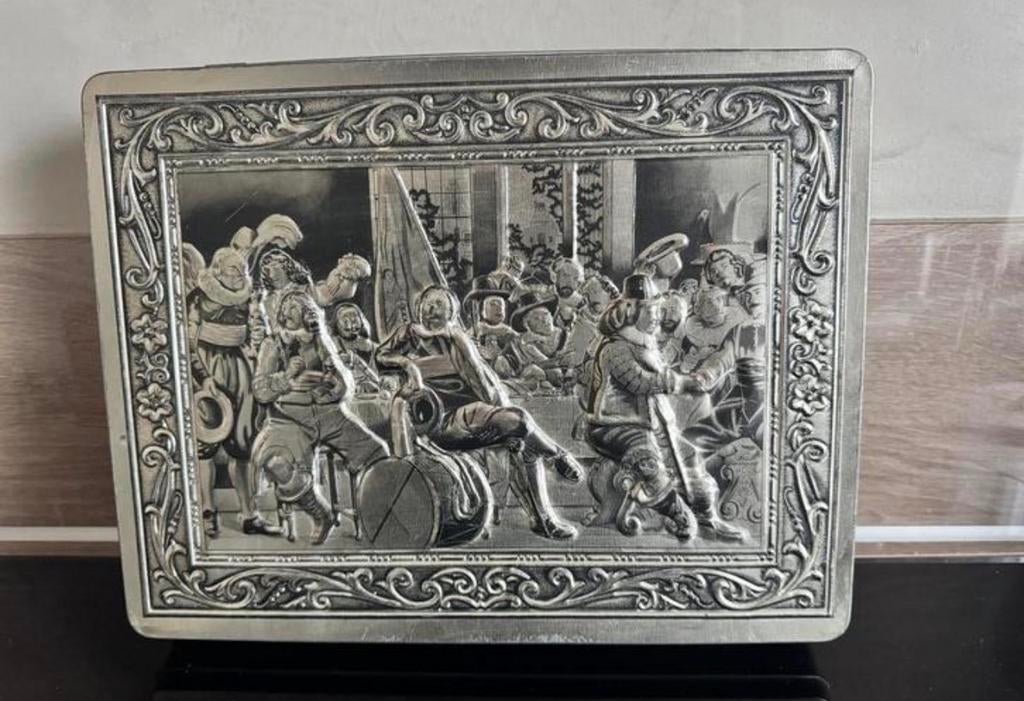 Patria blik Rembrandt, Verzamelen, Blikken, Ophalen of Verzenden, Gebruikt