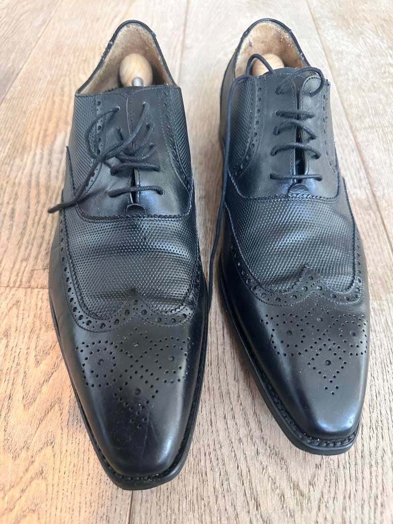 Cordwainer handgemaakte broques maat 46 Nieuwprijs 295, Kleding | Heren, Schoenen, Zwart, Ophalen of Verzenden, Zo goed als nieuw