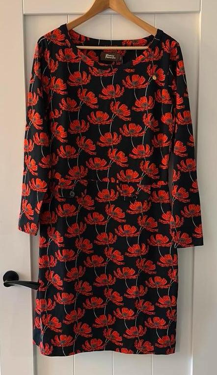 NIEUW MET KAARTJE - Jurk 4Funky Flavours L / 40, Maat 38/40 (M), Zwart, Nieuw, Ophalen of Verzenden