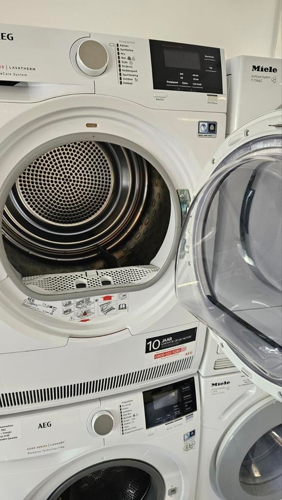 Foto 7 van Prachtige AEG setje Wasmachine/Warmtepomp Droger 9KG