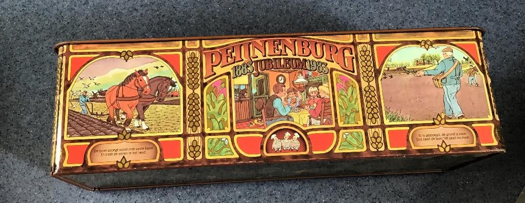 Jubileumeditie blik Peijnenburg peperkoek / ontbijtkoek, Ophalen of Verzenden, Gebruikt, Overige
