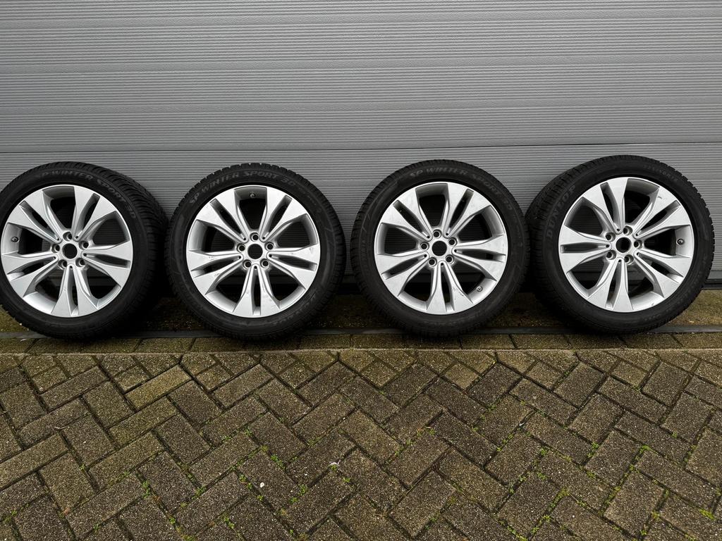 BMW X1 F48 Winterset Runflat, Ophalen, 18 inch, Gebruikt, Banden en Velgen