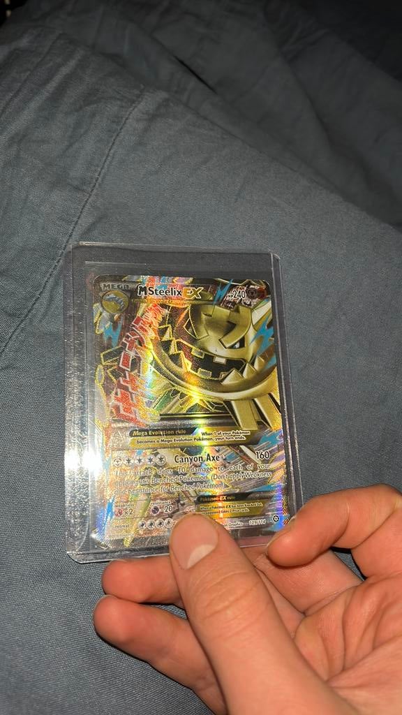 Mega Steelix EX, Ophalen of Verzenden, Zo goed als nieuw