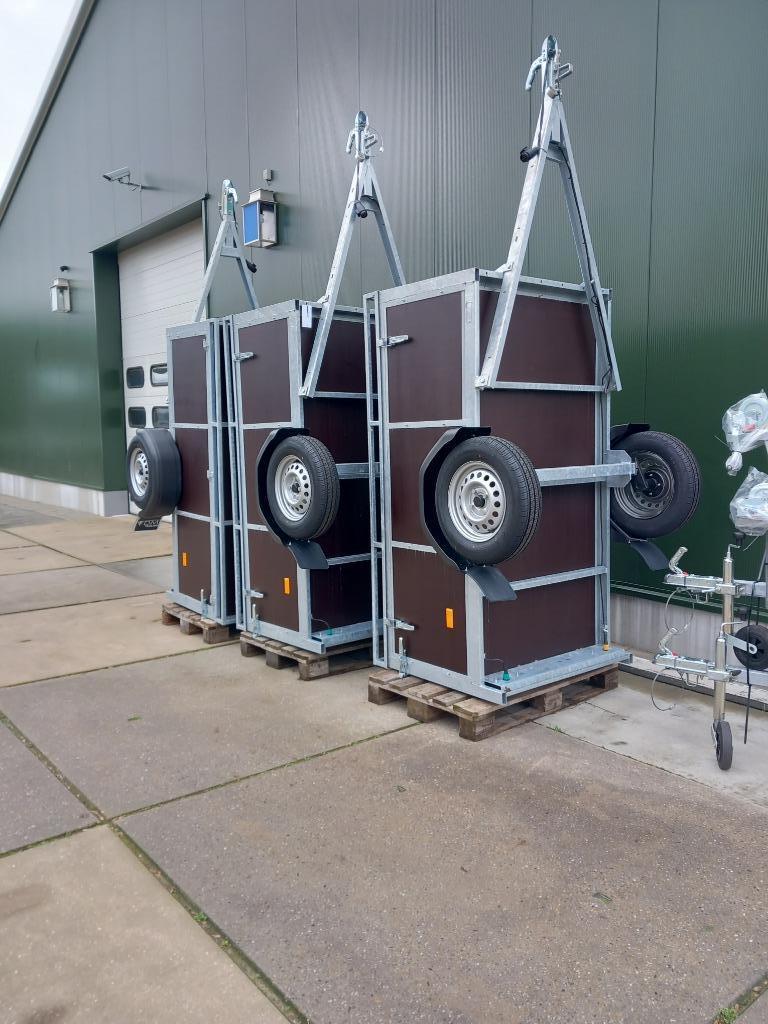 ongeremde 750 kg Bagage aanhanger met klep en deur0626604113, Ophalen, Nieuw