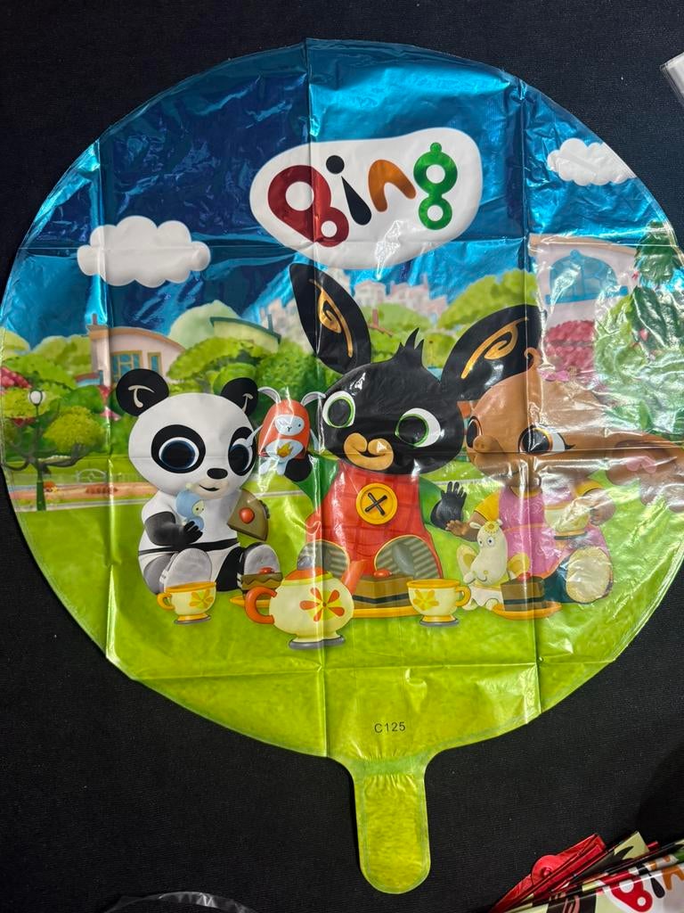 Bing het konijn folie ballon 45cm, Hobby en Vrije tijd, Feestartikelen, Verzenden, Nieuw, Versiering, Verjaardag