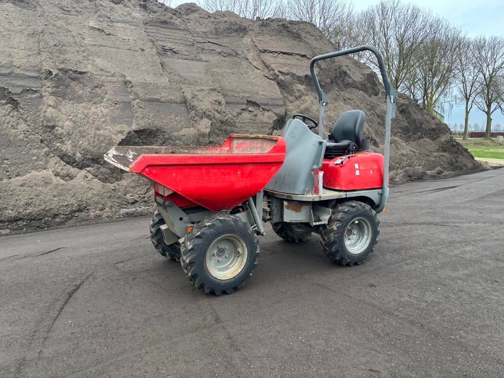 Wacker Neuson 1501 wieldumper hoogkipper, Tuin en Terras, Kruiwagens, Ophalen, Gebruikt