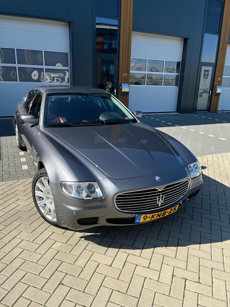 Maserati Quattroporte GT 2008 ZF, 8 cilinders, Leder, 2029 kg, Sedan