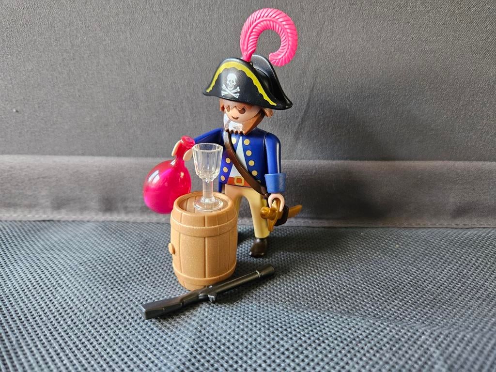 Playmobil piraat met rumvat, Ophalen of Verzenden, Zo goed als nieuw, Complete set