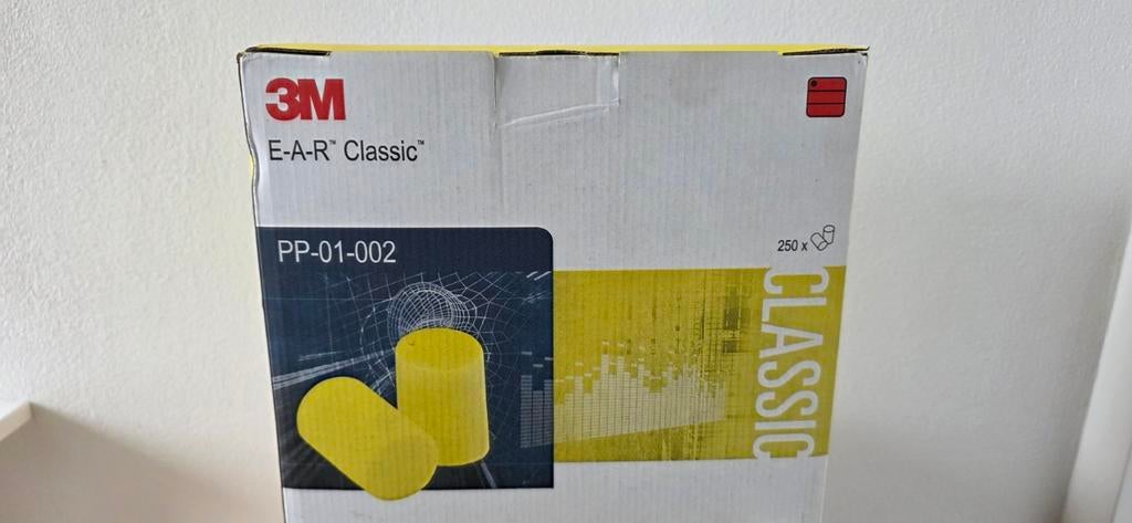 3M E-A-R Classic Oordoppen - Geel, Doe-het-zelf en Verbouw, Ophalen of Verzenden, Nieuw
