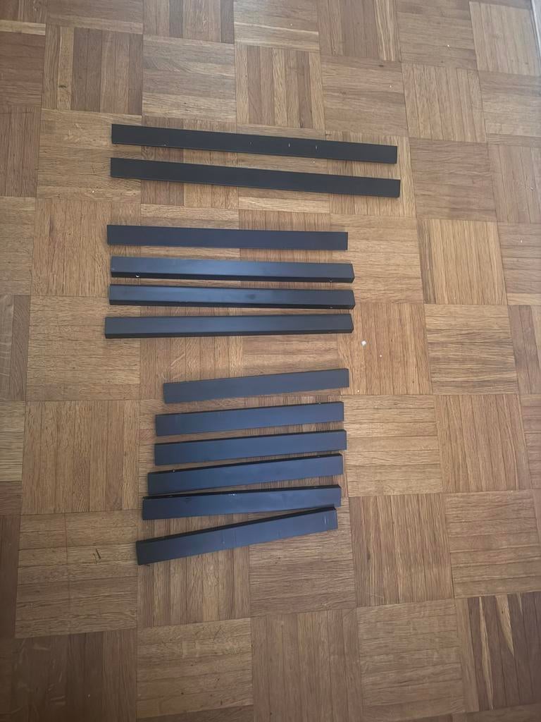Handgrepen keukenkastjes, Huis en Inrichting, Keuken | Keukenelementen, Zwart, Zo goed als nieuw, Minder dan 100 cm, 25 tot 50 cm