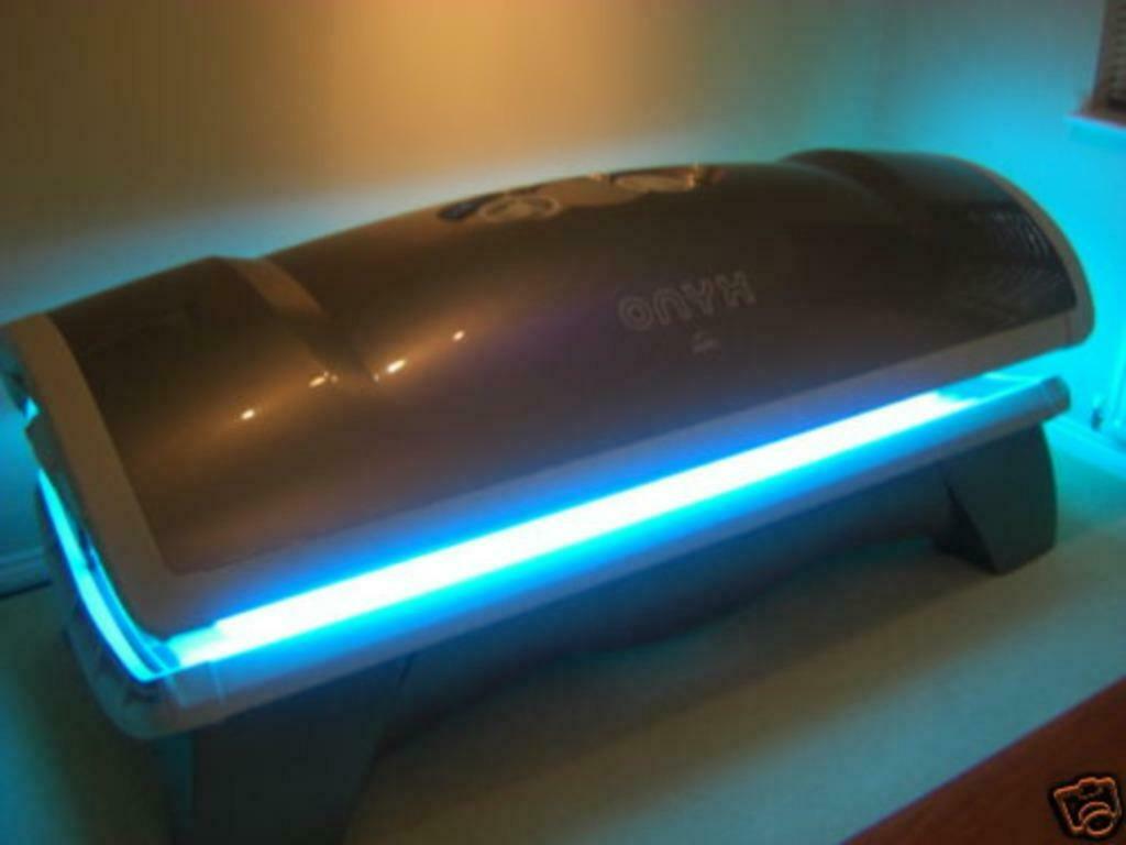 TOPMODEL HAPRO ONYX 26.1 ZONNETUNNEL 2JR GAR, Ophalen, Zo goed als nieuw, Gezichtsbruiner, 15 lampen of meer