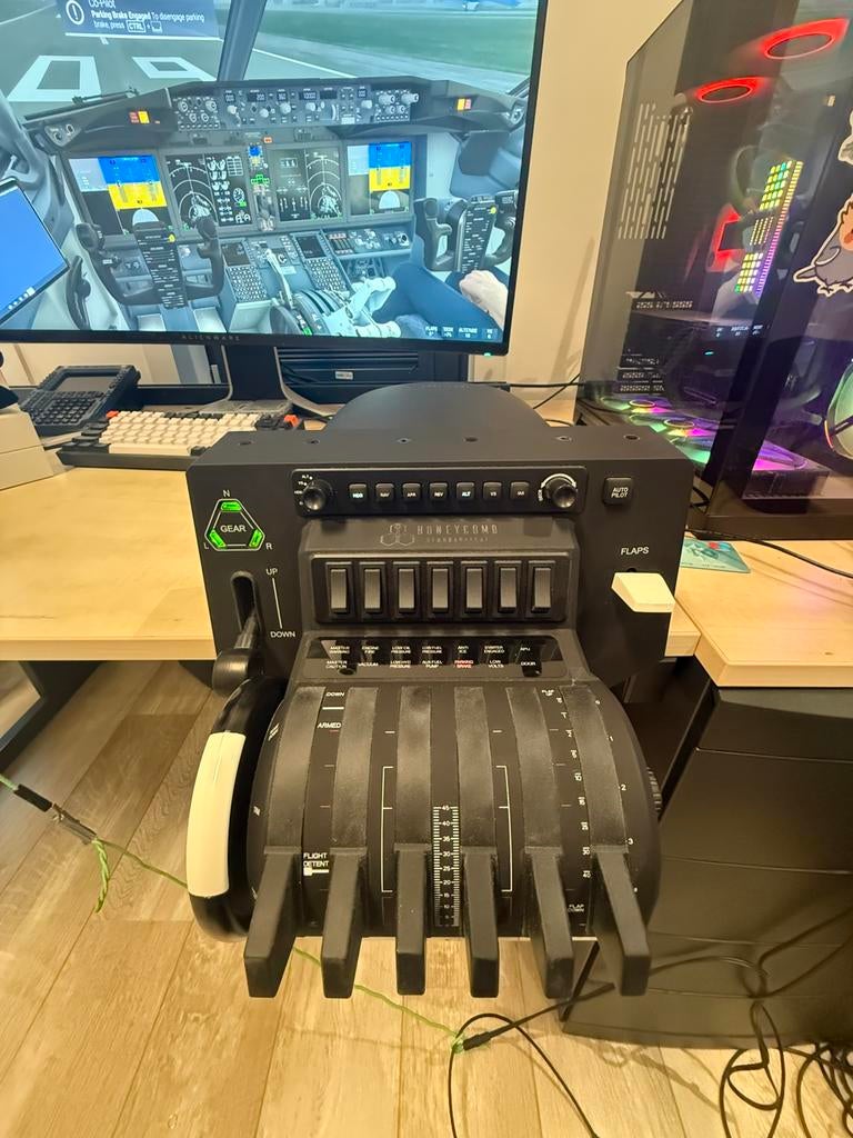 Honey comb throttle, Computers en Software, Joysticks, Ophalen of Verzenden, Zo goed als nieuw