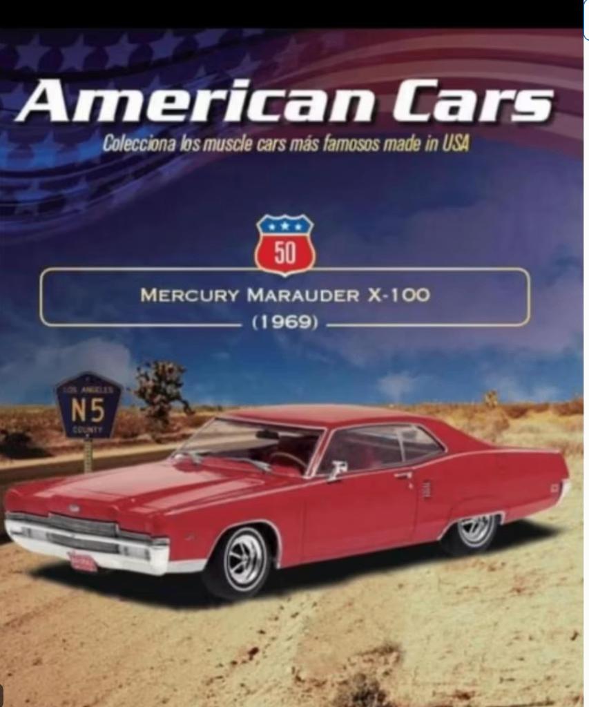 Mercury Marauder X-100 1969 1/43 ALTAYA American cars # 50, Verzenden, Nieuw, Auto, Overige merken